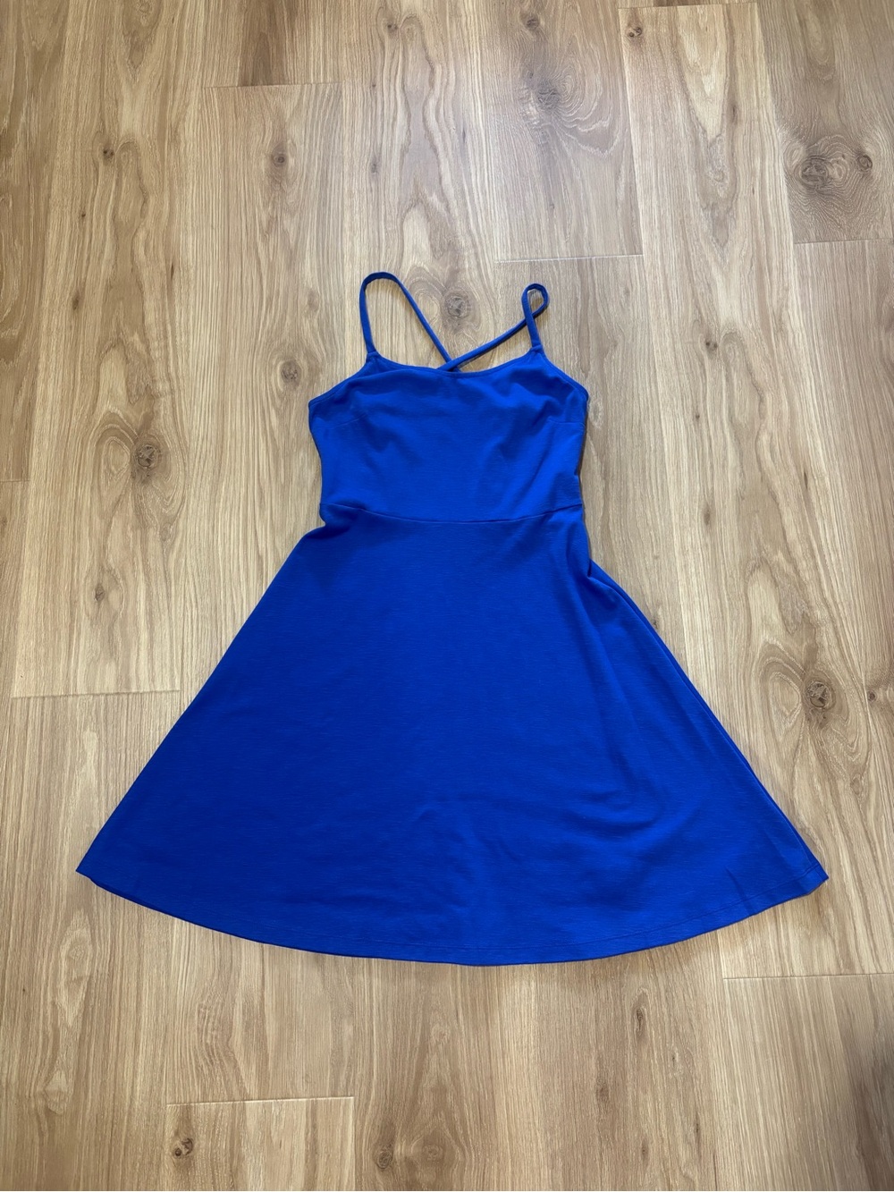Old Navy | Dresses | Old Navy Cobalt Blue Fit Flare Strappy Dress Size S